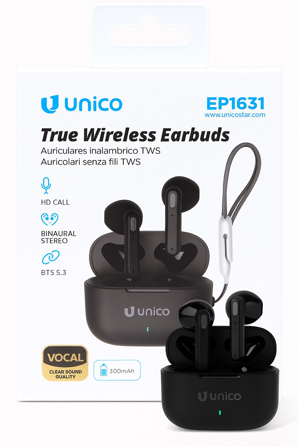 Unico EP1631 – True Wireless Earbuds